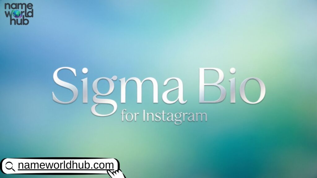 Sigma Bio for Instagram in Hindi