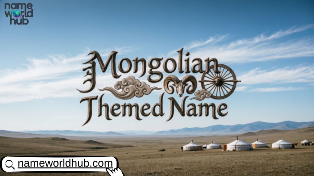 Themed-Inspired Name for Mongolian