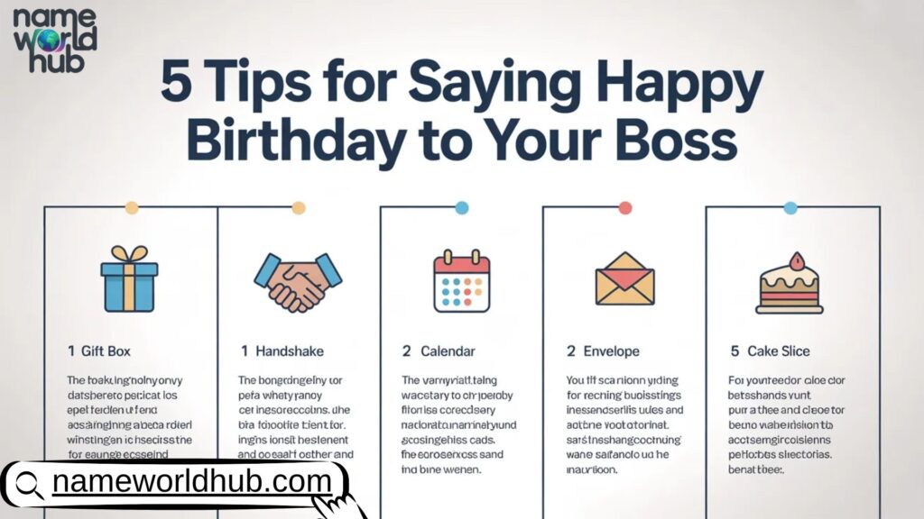 5 Tips for Saying Happy Birthday to Your Boss