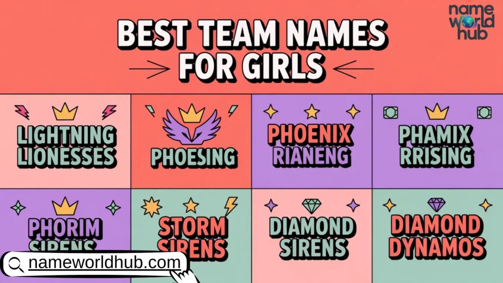 Best Team Names For Girls