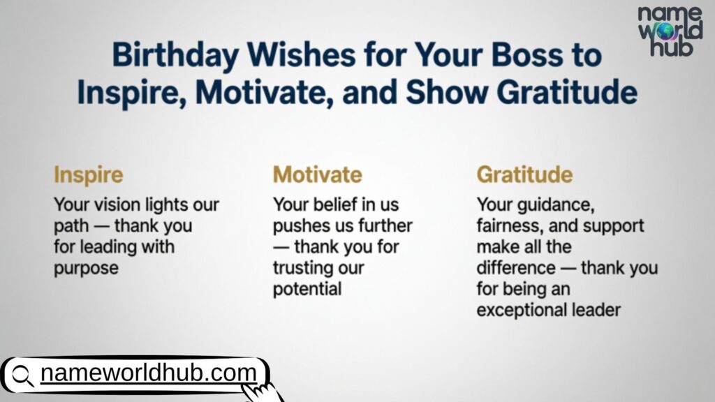 Birthday Wishes for Your Boss to Inspire, Motivate, and Show Gratitude