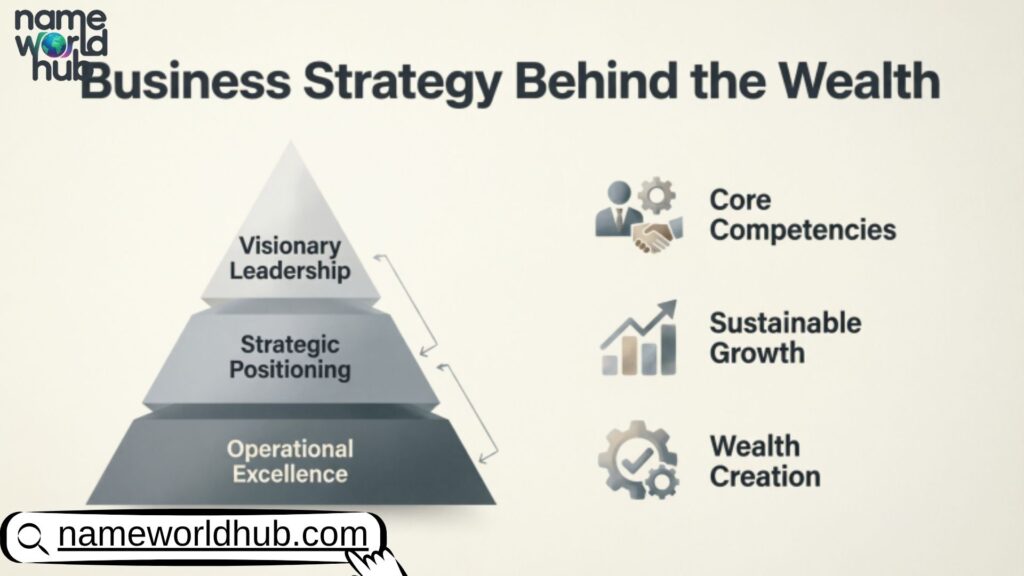 Business Strategy Behind the Wealth