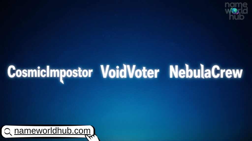 Cool Among Us Names