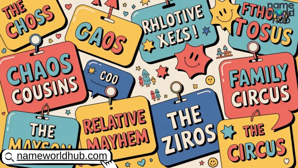 Funny Names For A Cousins Group