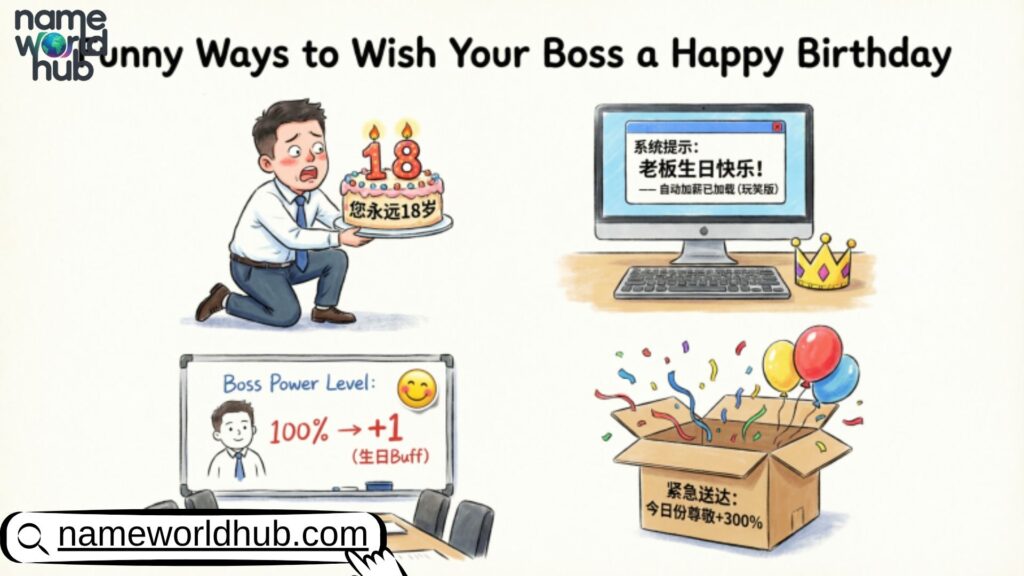 Funny Ways to Wish Your Boss a Happy Birthday