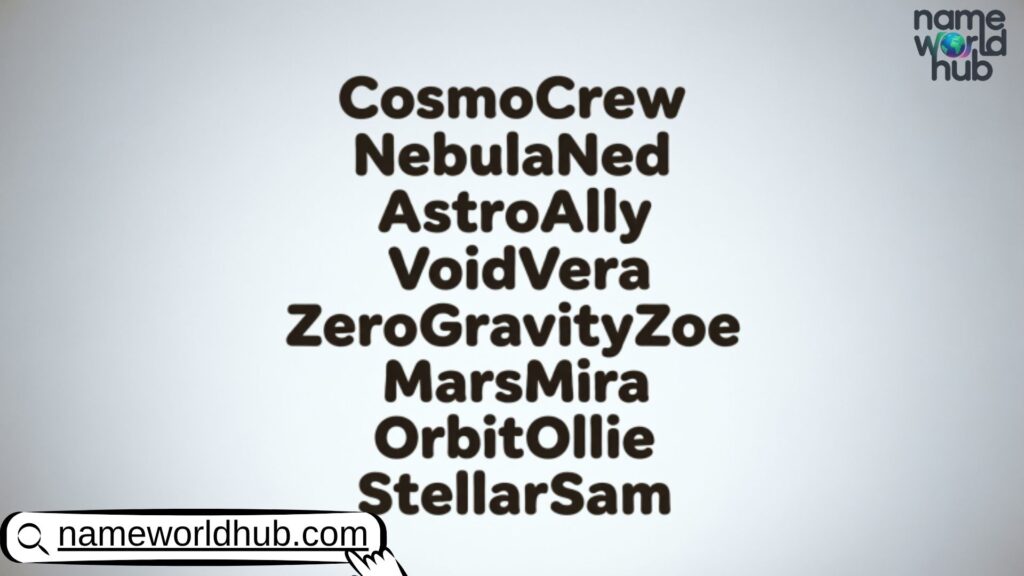 Good Among Us Names