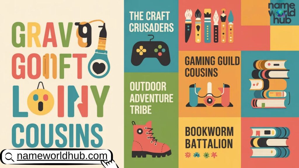 Hobby-Inspired Cousins Group Names
