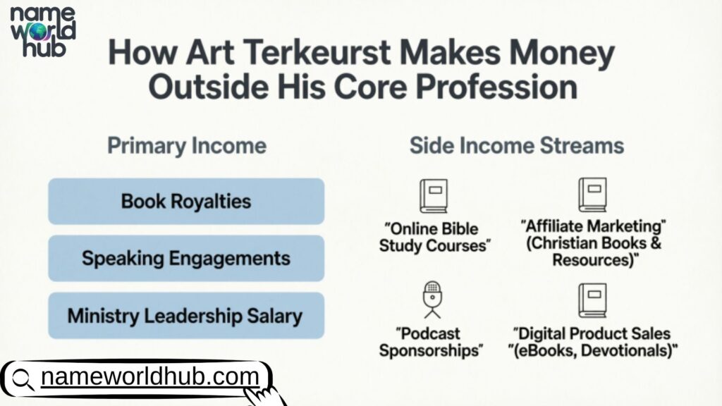 How Art TerKeurst Makes Money Outside His Core Profession