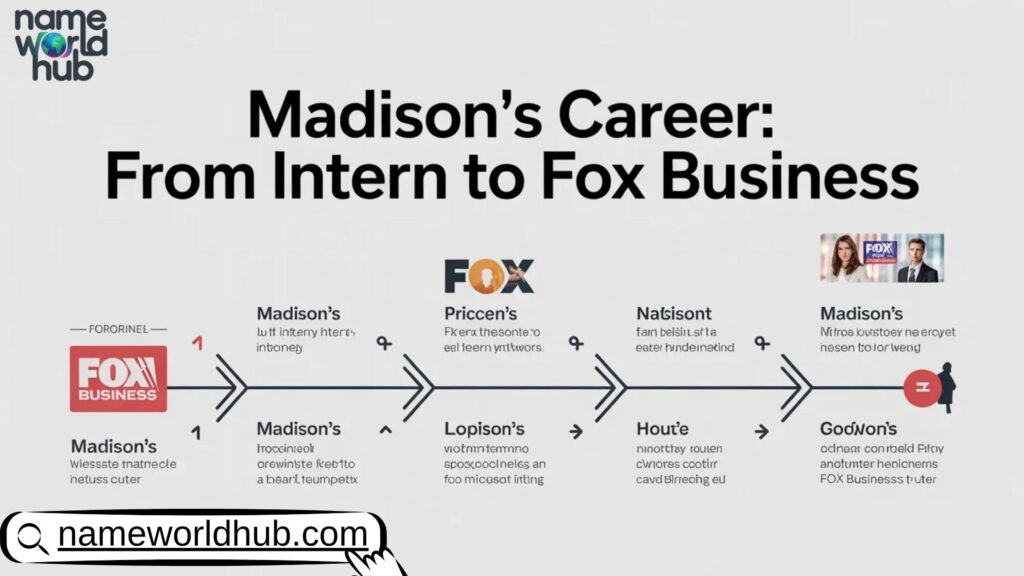Madison's Career From Intern to Fox Business
