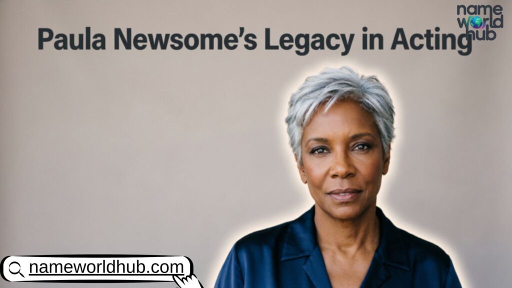 Paula Newsome's Legacy in Acting