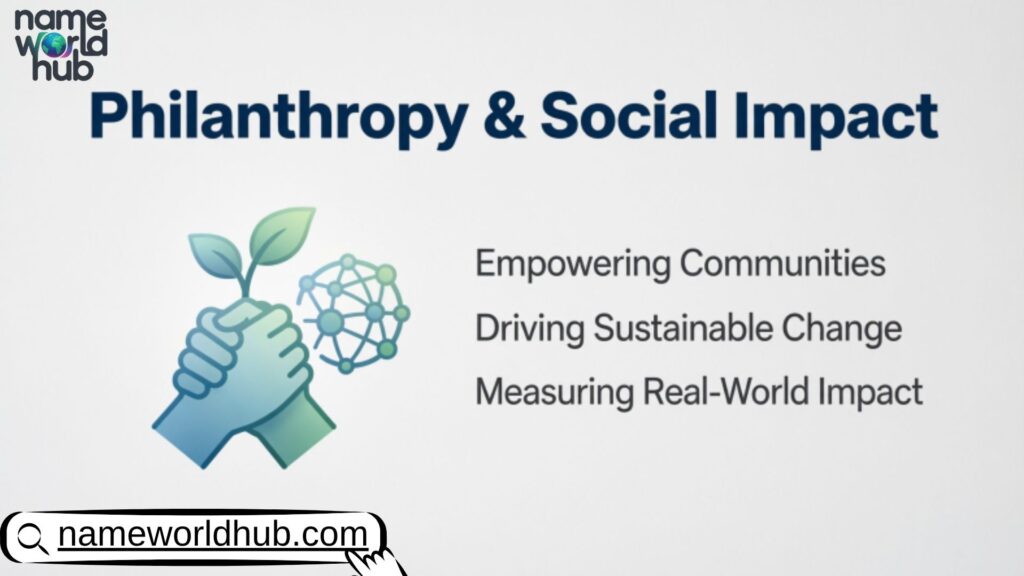 Philanthropy & Social Impact