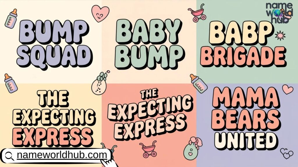 Team Names For Pregnant Women 