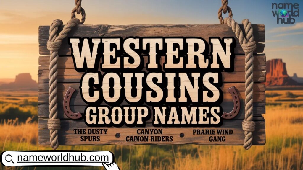 Western Cousins Group Names