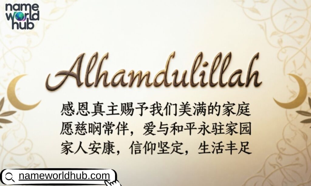 Alhamdulillah Quotes for Family Blessings