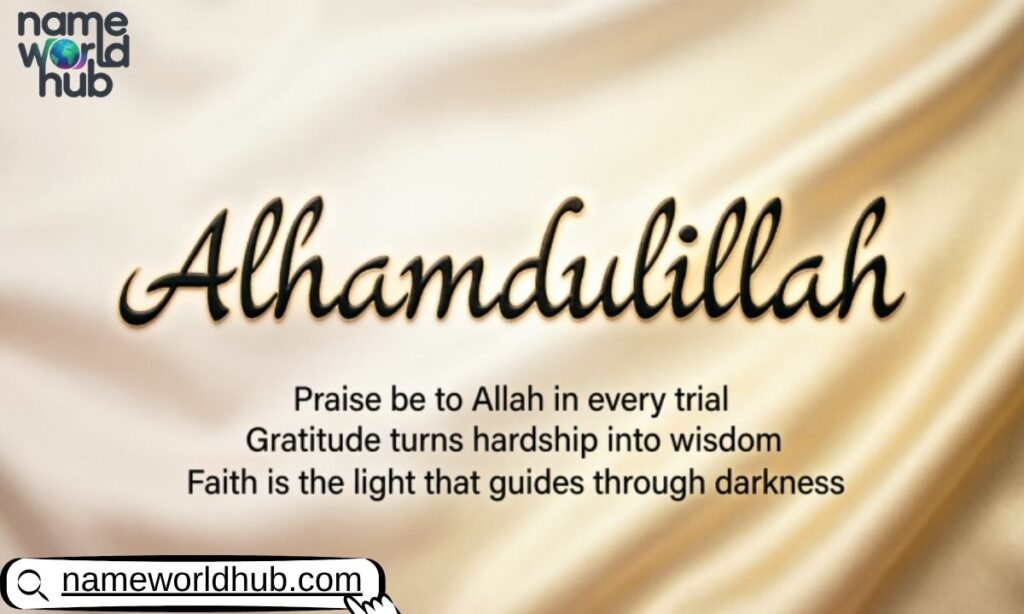 Alhamdulillah Quotes for Overcoming Challenges