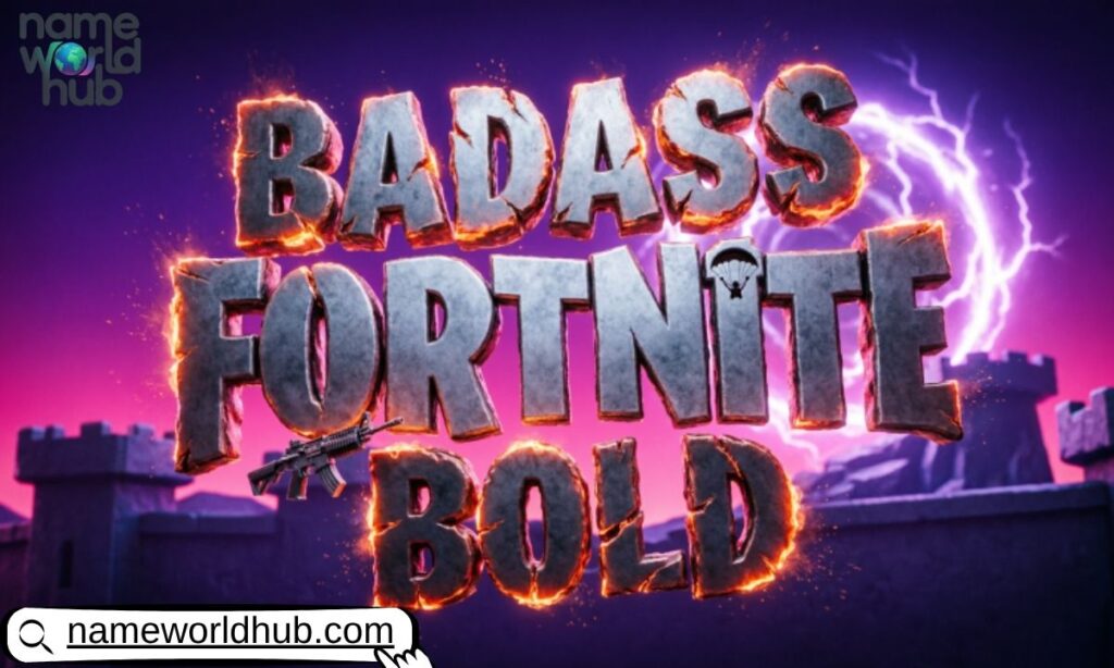 Badass and Bold Fortnite Nicknames