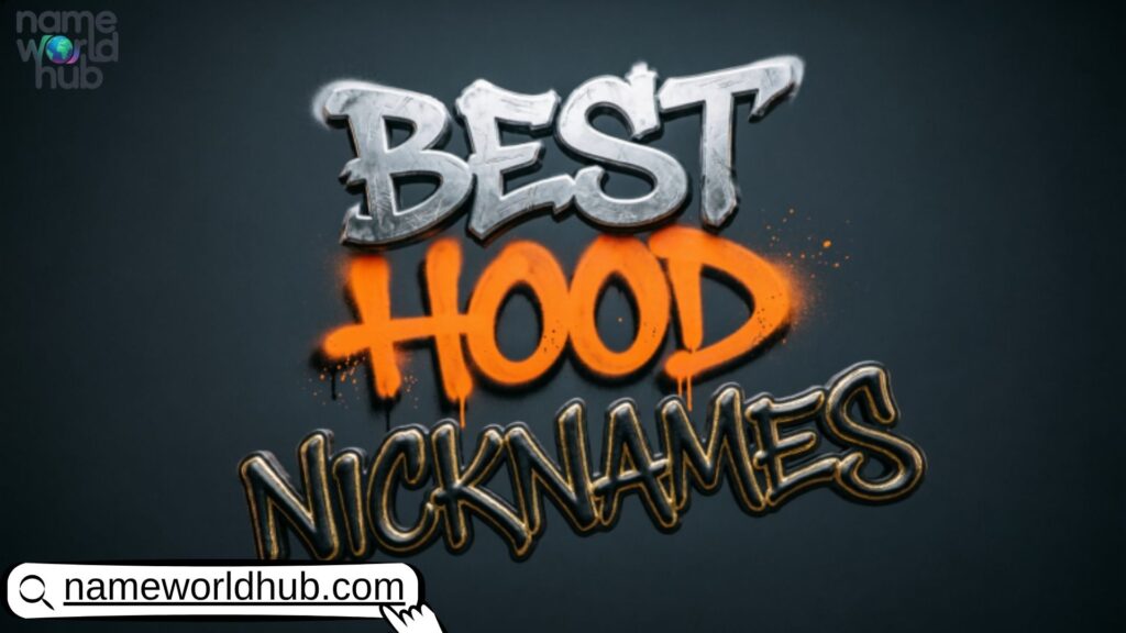 Best Hood Nicknames