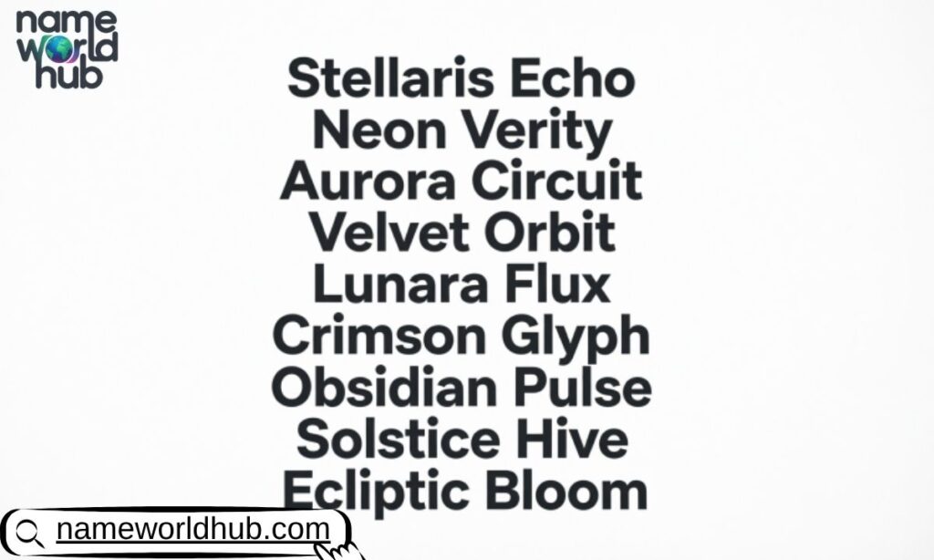Creative Kpop Group Names
