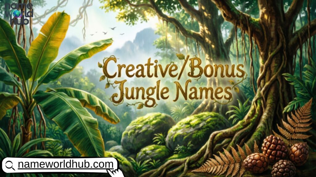 CreativeBonus Jungle Names