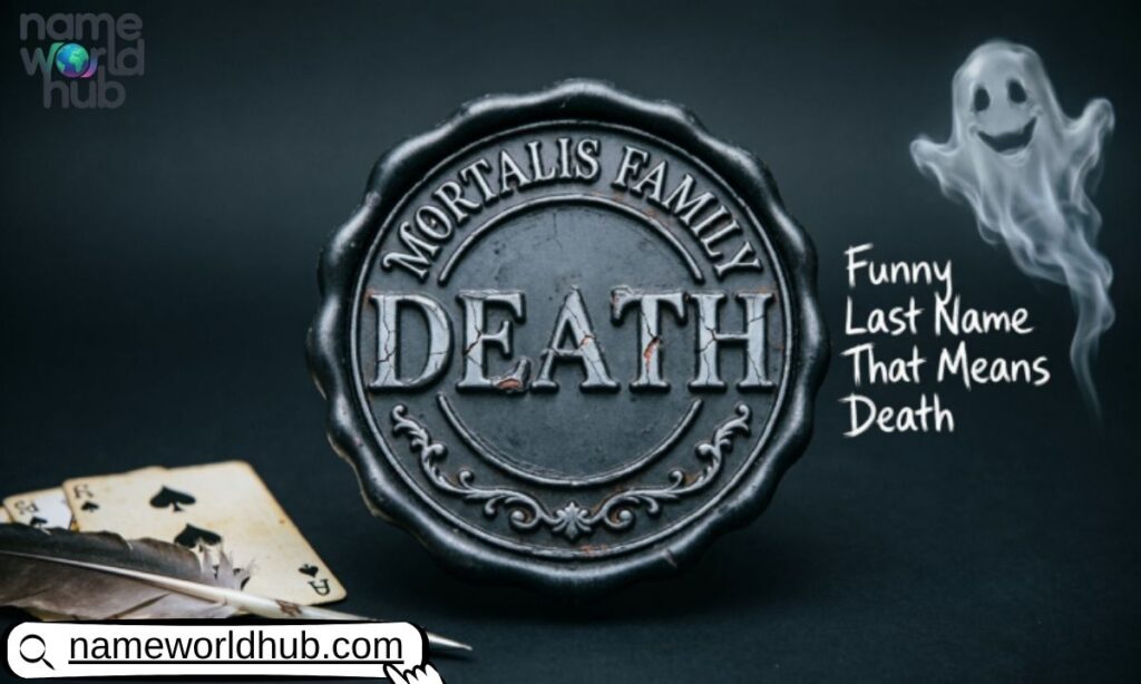 Funny Last Name That Means Death