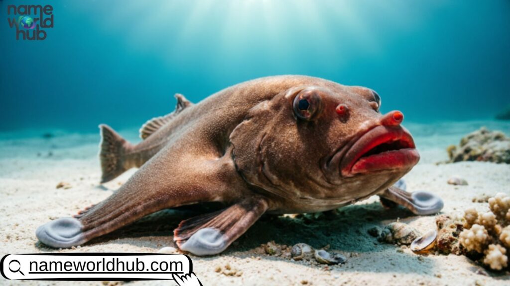 Red-lipped Batfish
