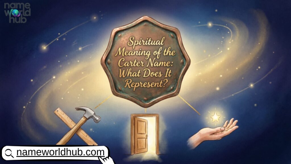 Spiritual Meaning of the Carter Name What Does It Represent