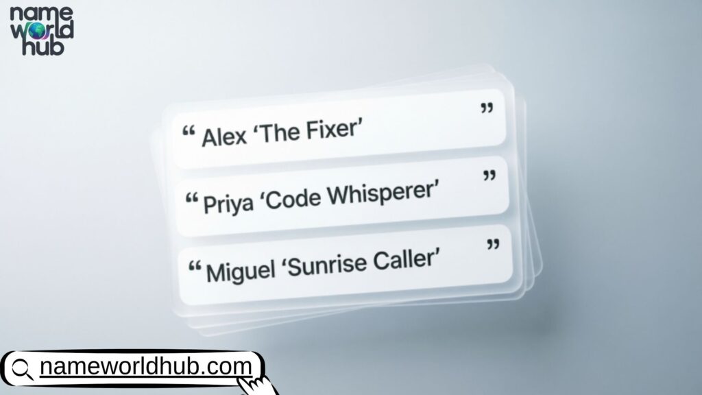 Truecaller Nicknames