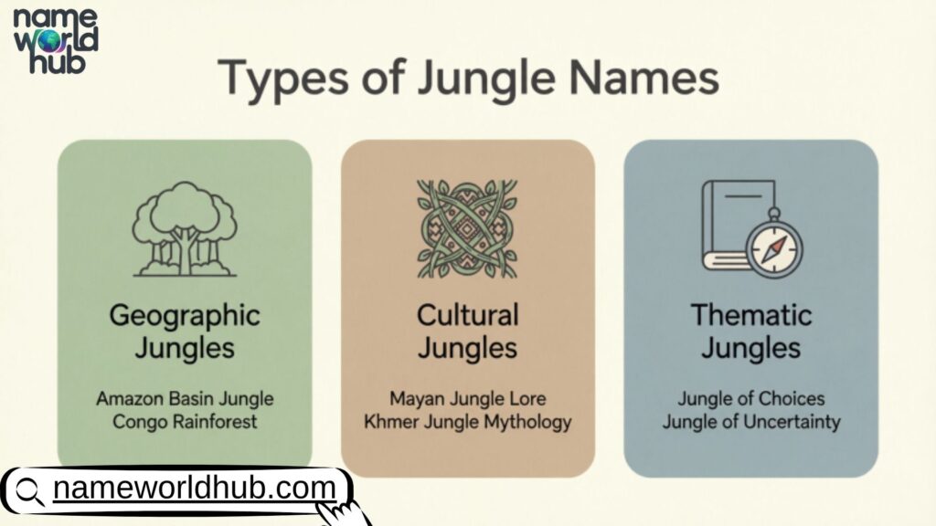Types of Jungle Names