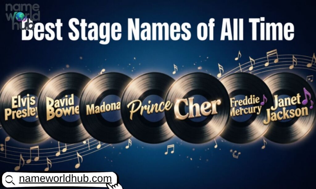 Best Stage Names of All Time