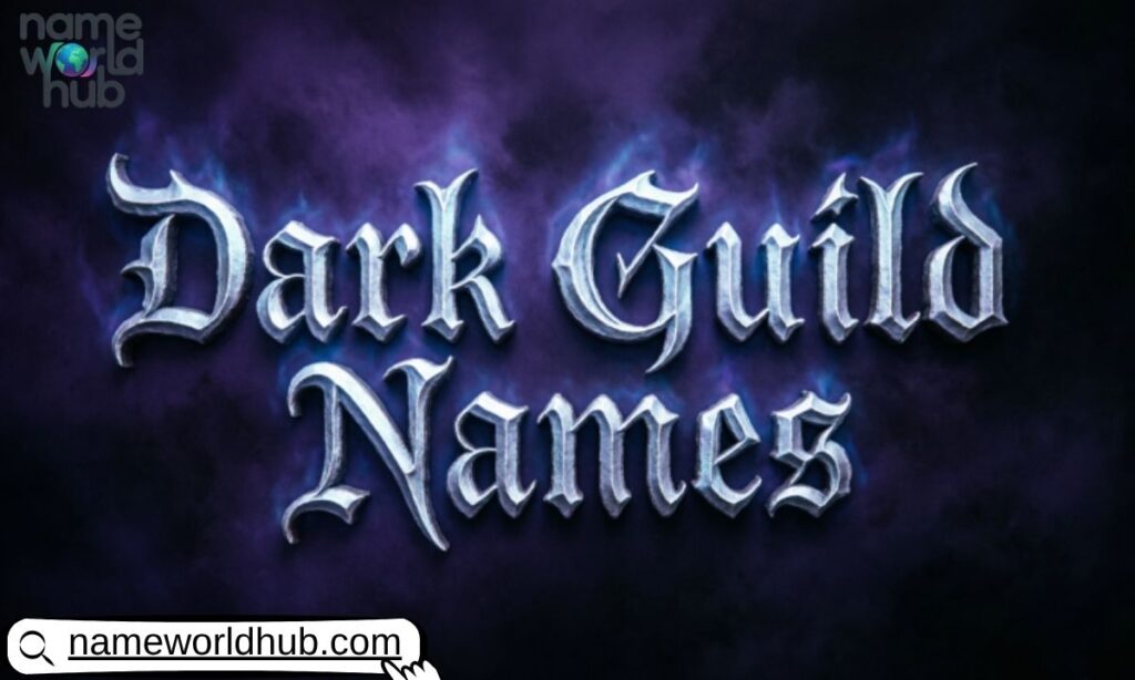Dark Guild Names