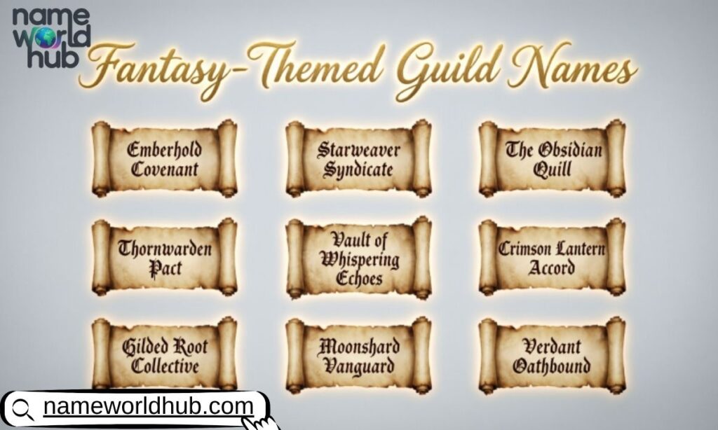 Fantasy-Themed Guild Names