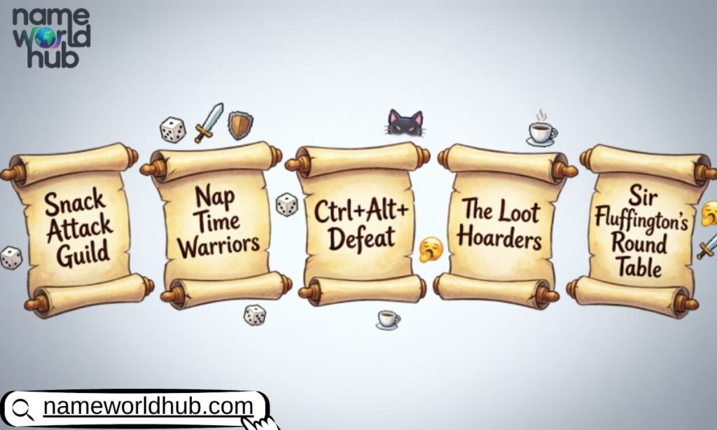 Funny Guild Names