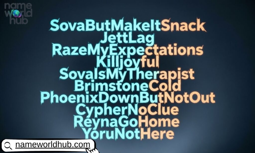 Funny Valorant Names 