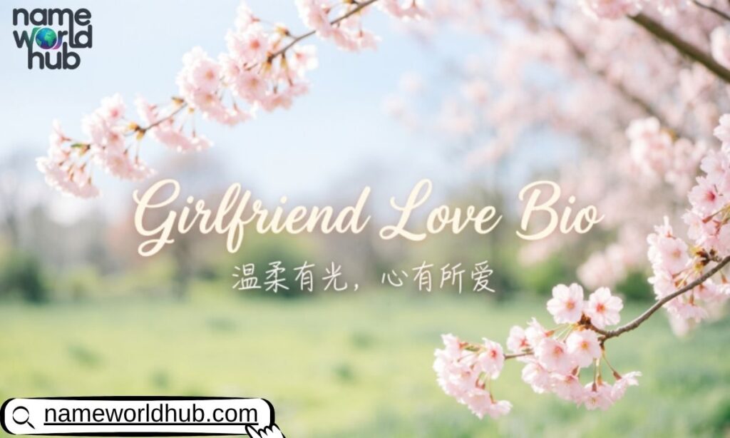 Girlfriend Love Bio for Instagram