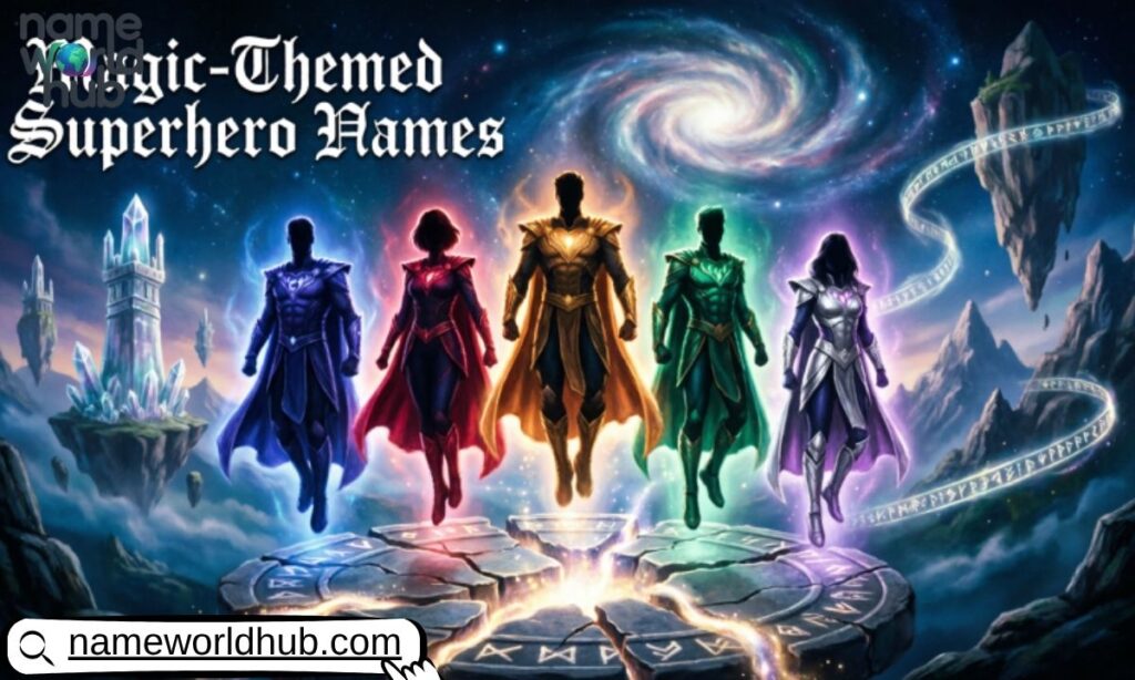 Magic-Themed Superhero Names