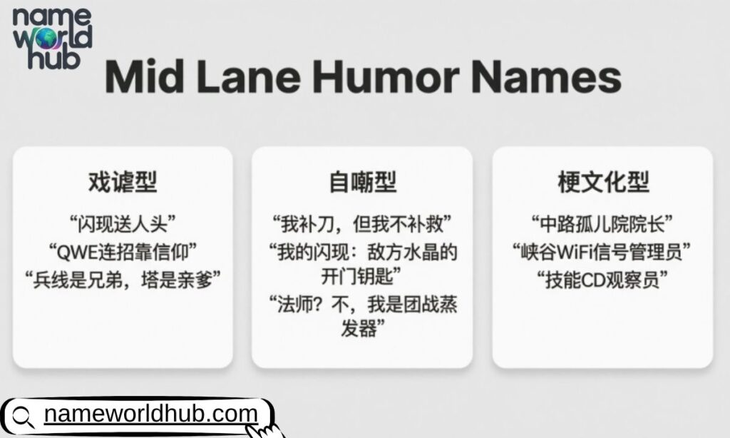 Mid Lane Humor Names
