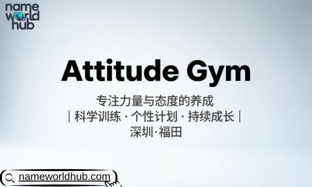 Attitude Gym Bio for Instagram