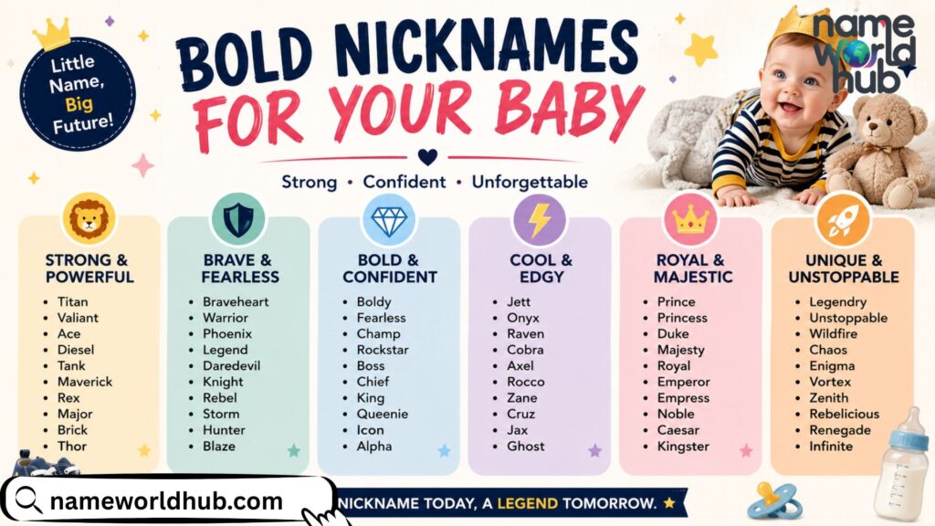 Bold Nicknames for Your Baby