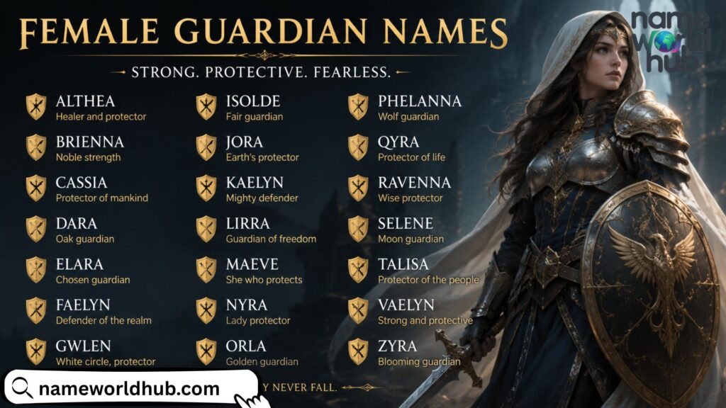 Female Guardian Names