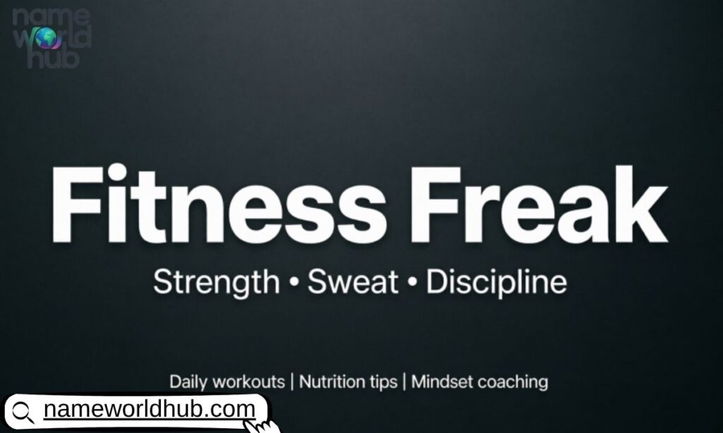 Fitness Freak Instagram Bio