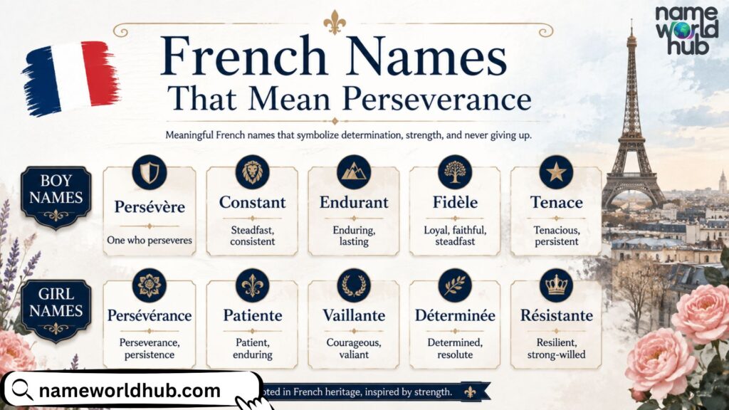 French Names That Mean Perseverance