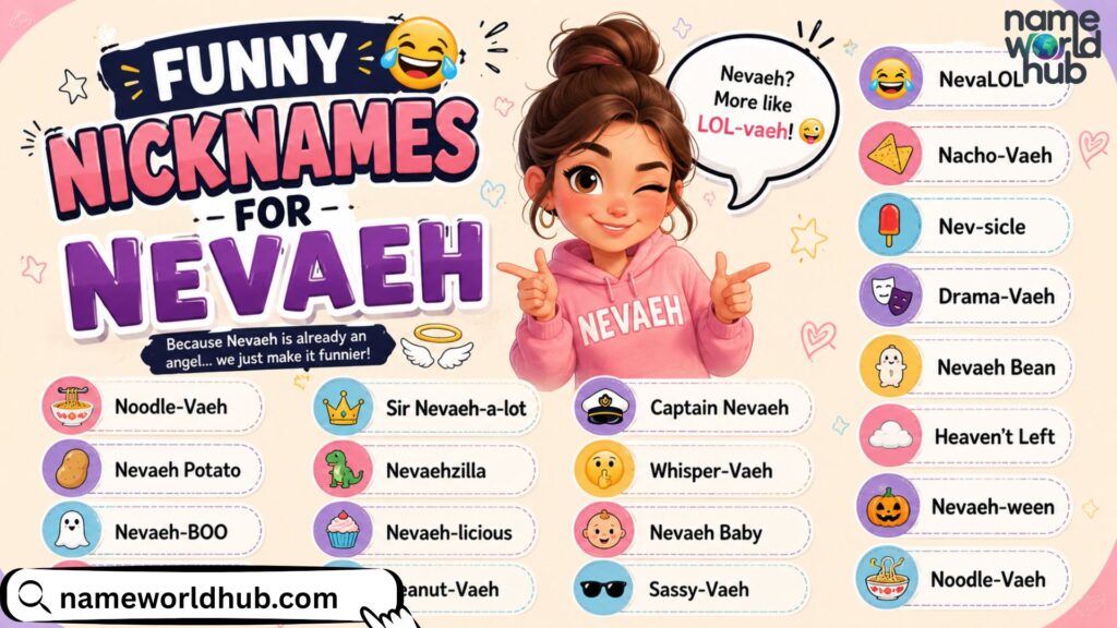 Funny Nicknames for Nevaeh