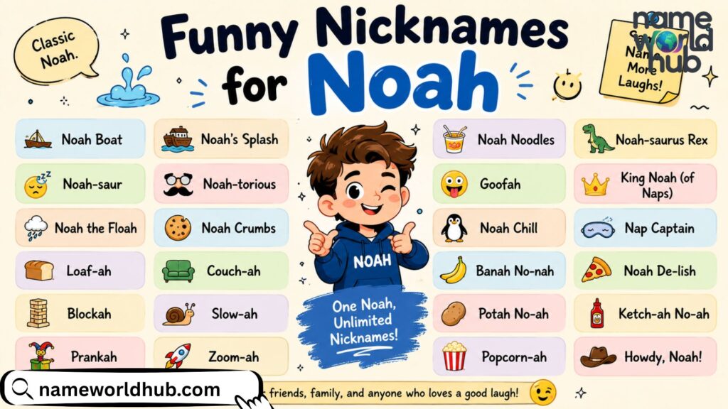 Funny Nicknames for Noah