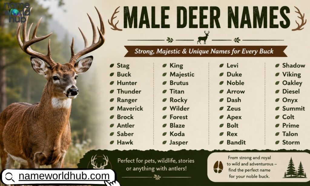 Male Deer Names