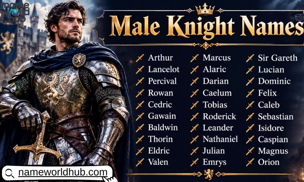 Male Knight Names