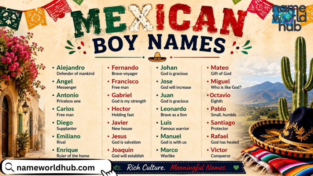 Mexican Boy Names