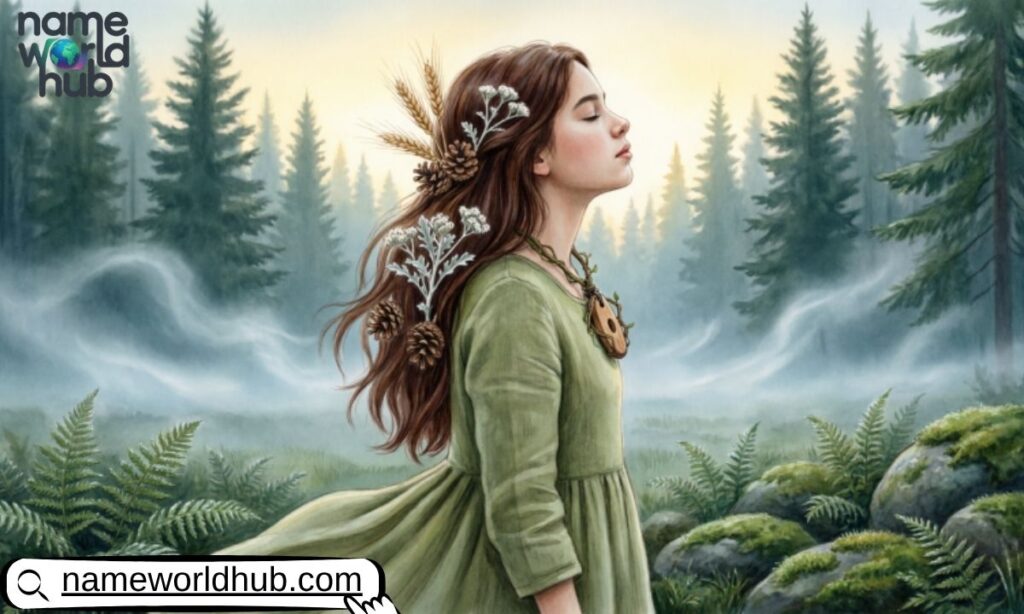 Nature-Inspired Girl Names with Dark