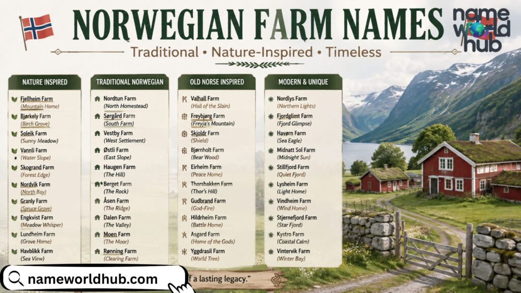 Norwegian Farm Names