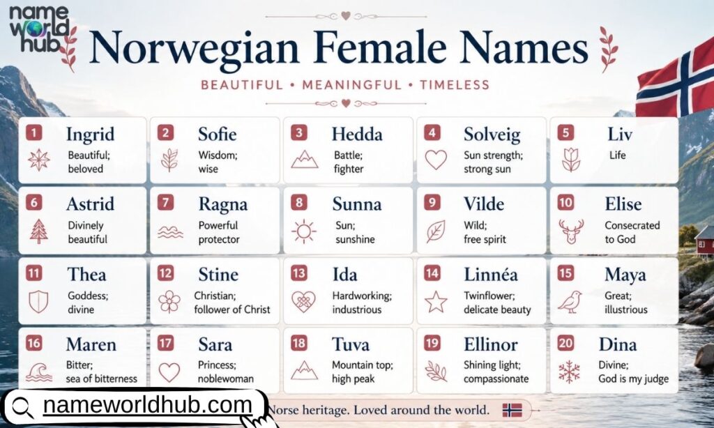 Norwegian Female Names