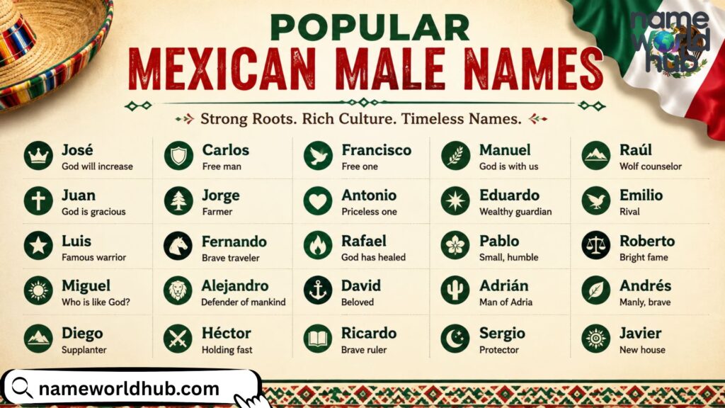 Popular Mexican Male Names
